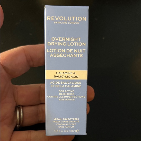 Revolution Other - Revolution Skincare Overnight Drying Lotion - Light Blue
